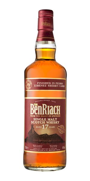 BenRiach 17 Year Old Pedro Ximenez Finish - 70cl 46%