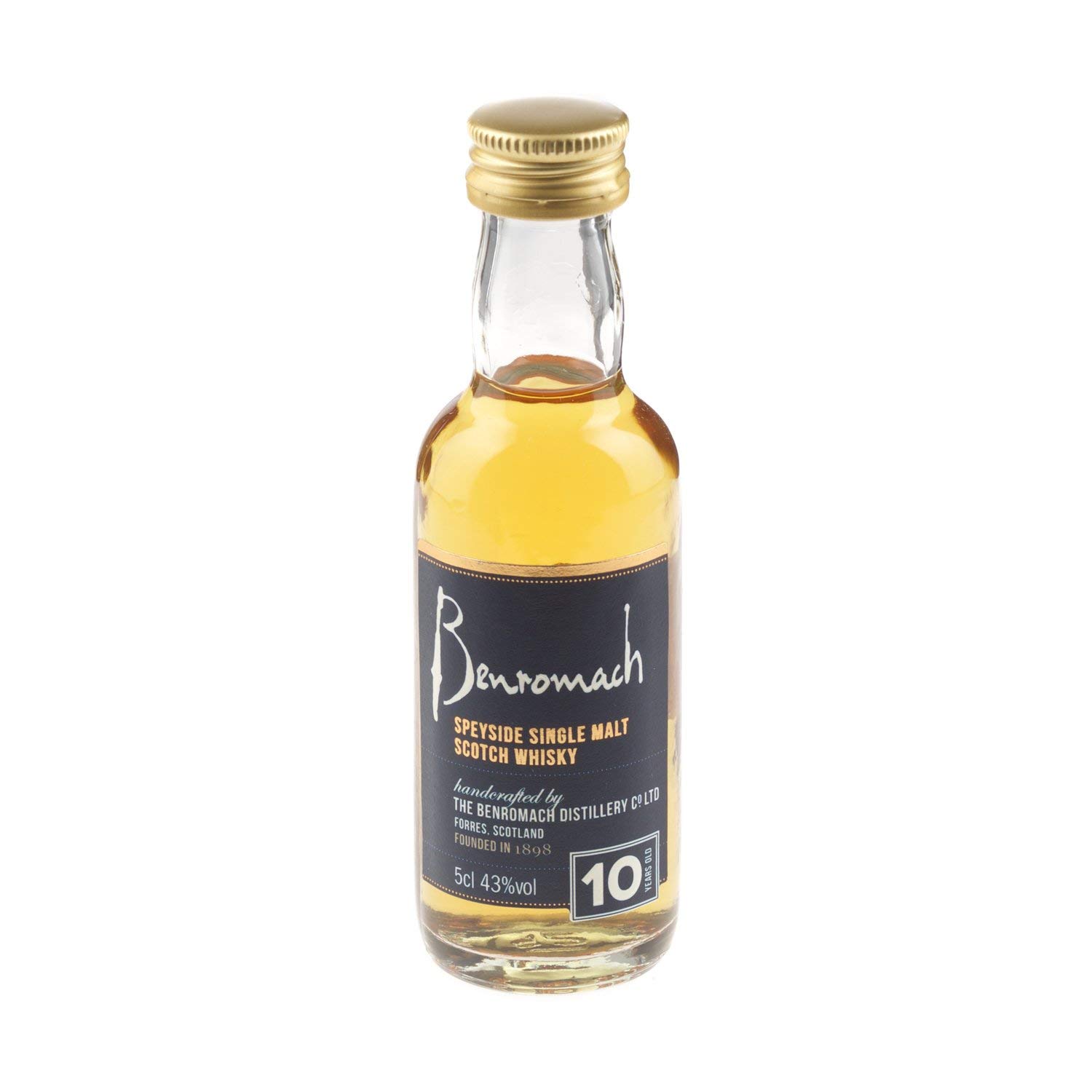 Benromach 10 Year Old Miniature - 5cl 43%
