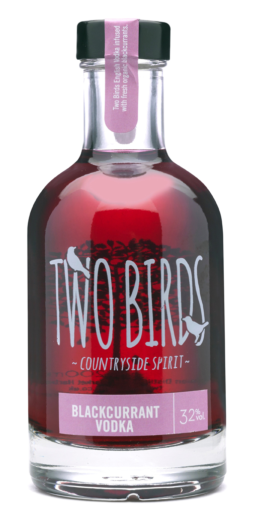 Two Birds Blackcurrant Vodka - 20cl 32%