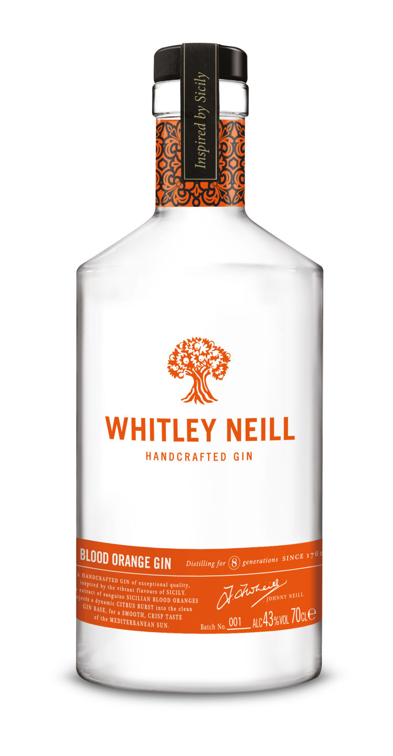 Whitley Neill Blood Orange Gin - 70cl 43%