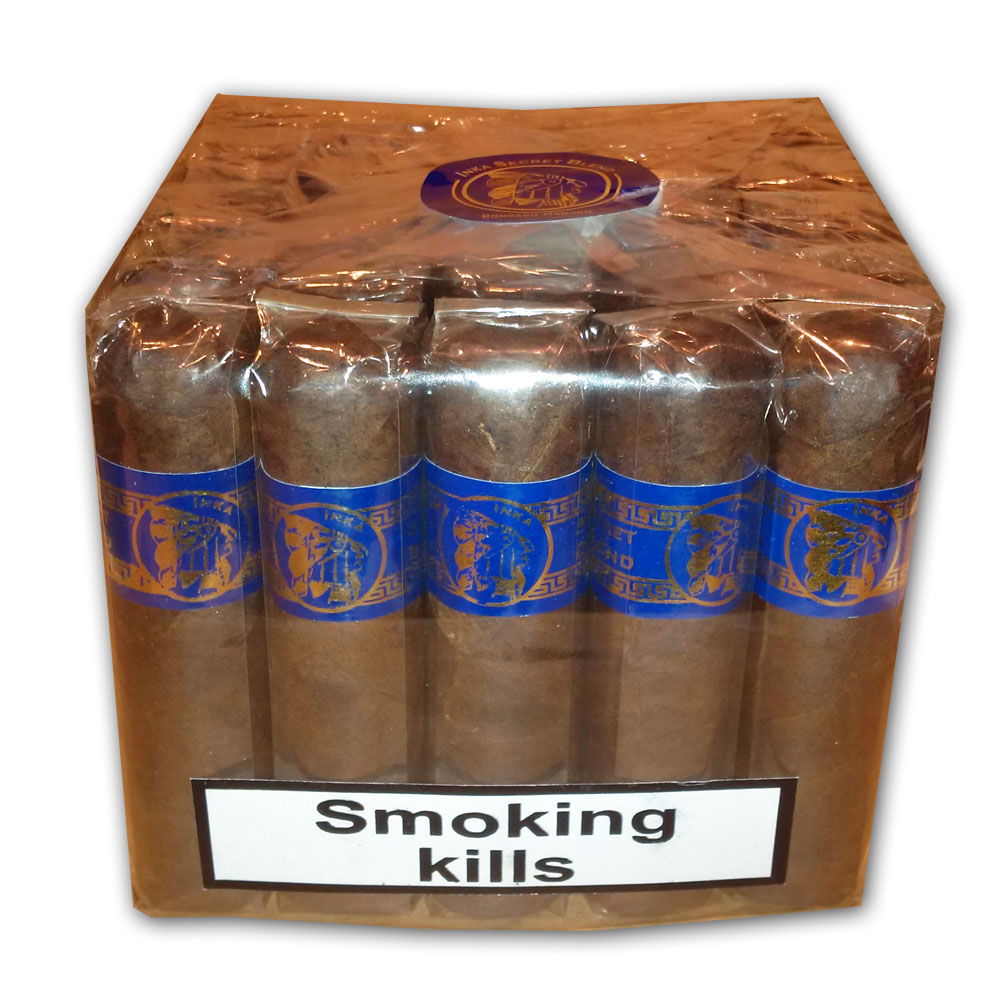 Inka Secret Blend Blue Bombaso Maduro Cigar - Bundle of 25