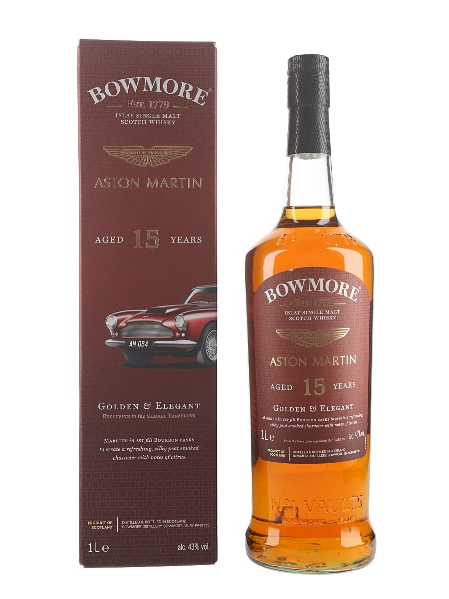 Bowmore 10/15/18 Year Old Aston Martin Set of 3