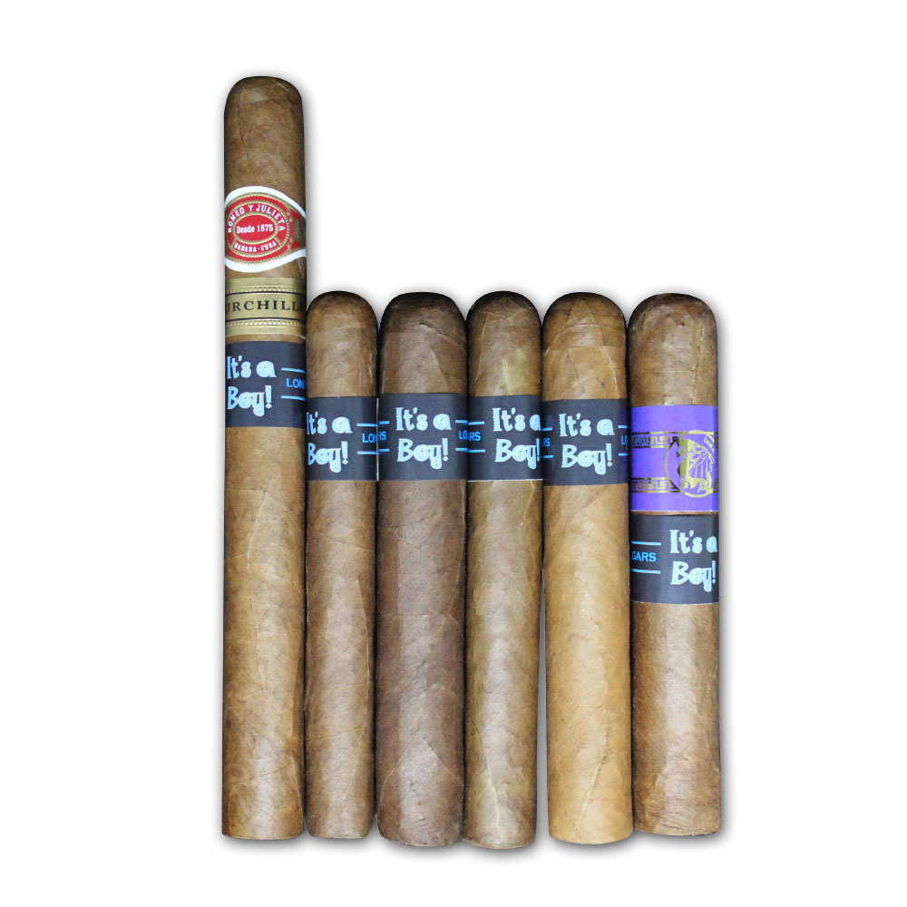 It's a Boy New World Cigar Selection 6 Cigars