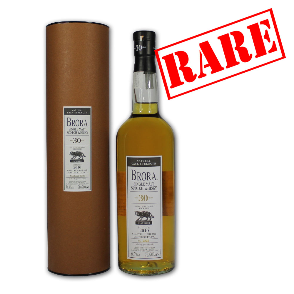 Brora 30 Year Old 2010 Whisky - 70cl 54.3%
