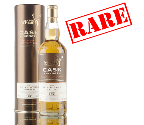 Bruichladdich 22 Year Old 1991 Cask Strength Whisky - 70cl 52.4%