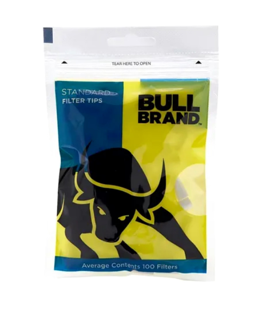 Bull Brand Standard Filter Tips (100) 1 Bag