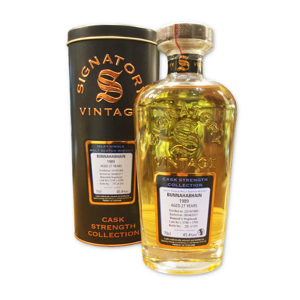 Bunnahabhain 1989 Signatory Vintage - 70cl 45.4%