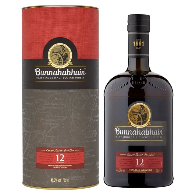 Bunnahabhain 12 Year Old Small Batch Distilled - 70cl 46.3%