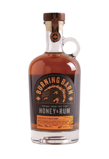 Burning Barn Honey & Rum Liqueur - 29% 70cl Burning Barn Honey & Rum Liqueur - 29% 70cl