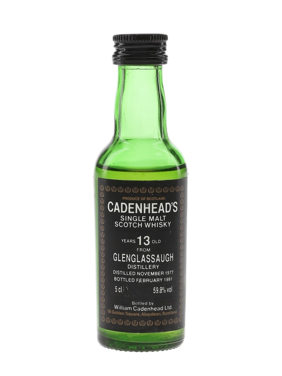 Cadenheads 13 Year Old Glenglassaugh Miniature - 5cl 59.8%