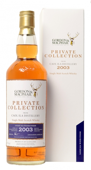 Caol Ila 2003 Private Collection Sassicaia Finish Single Malt Whisky - 70cl 45%