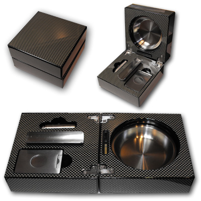 bule Målestok bjælke Folding Cigar Ashtray With Accessories