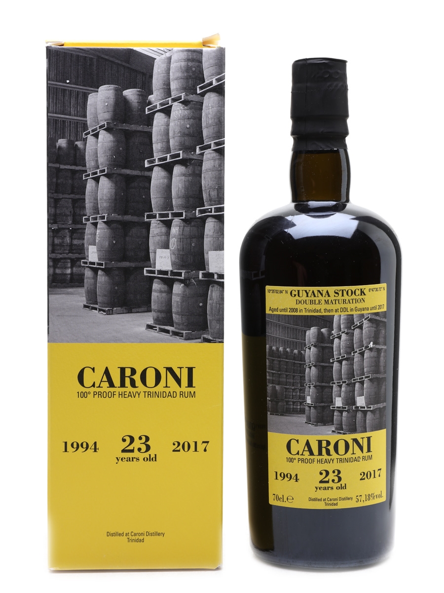 Caroni 23 Year Old 100 Proof Rum - 70cl 57.18%