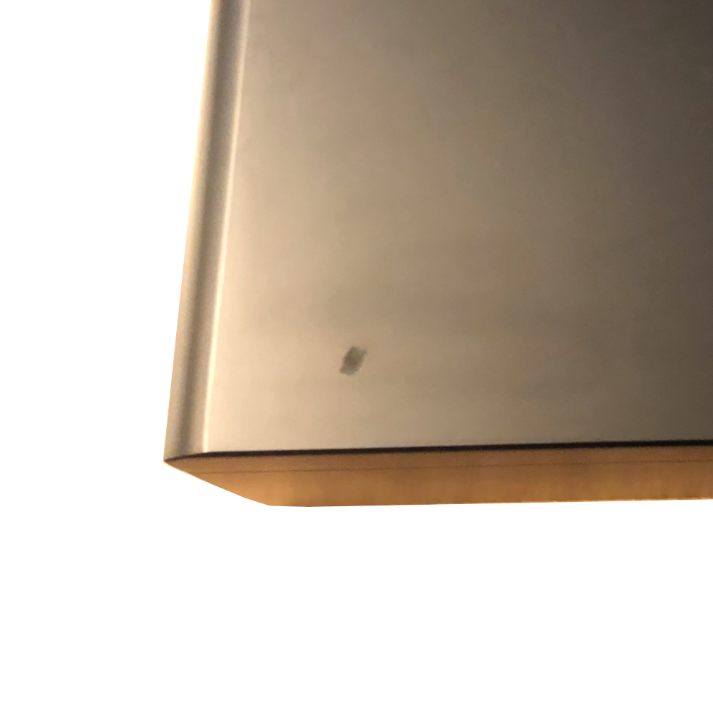 SLIGHT SECONDS Adorini Carrara Deluxe Black Cigar Humidor Medium