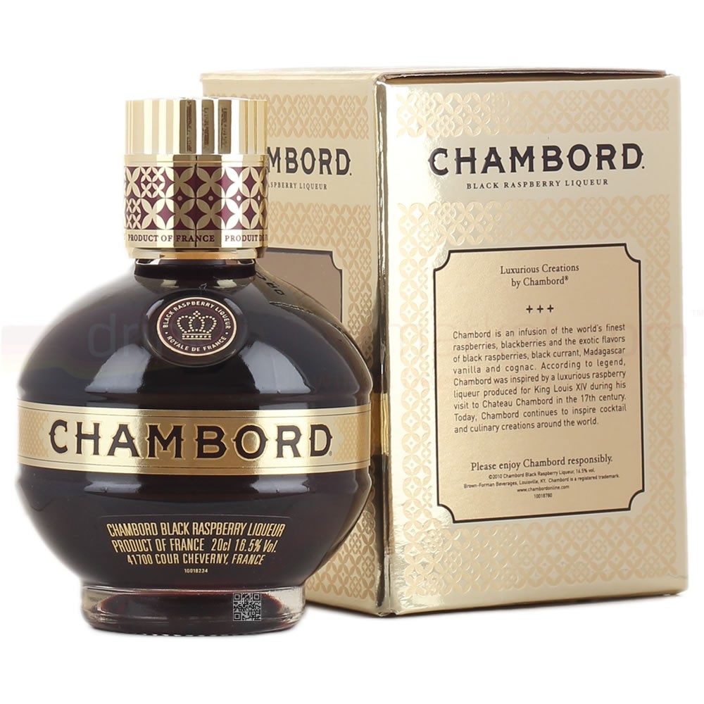 Chambord Black Raspberry Liqueur 20cl 16.5 Chambord Black Raspberry Liqueur 20cl 16.5