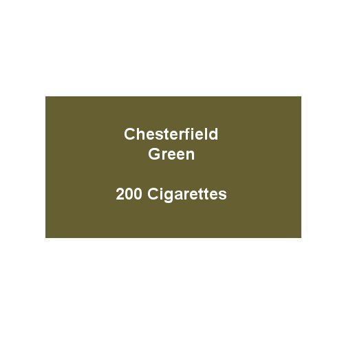 Chesterfield Green Super Kings Cigarettes Menthol- 10 packs of 20 cigarettes (200) - End of line - LIMITED STOCK