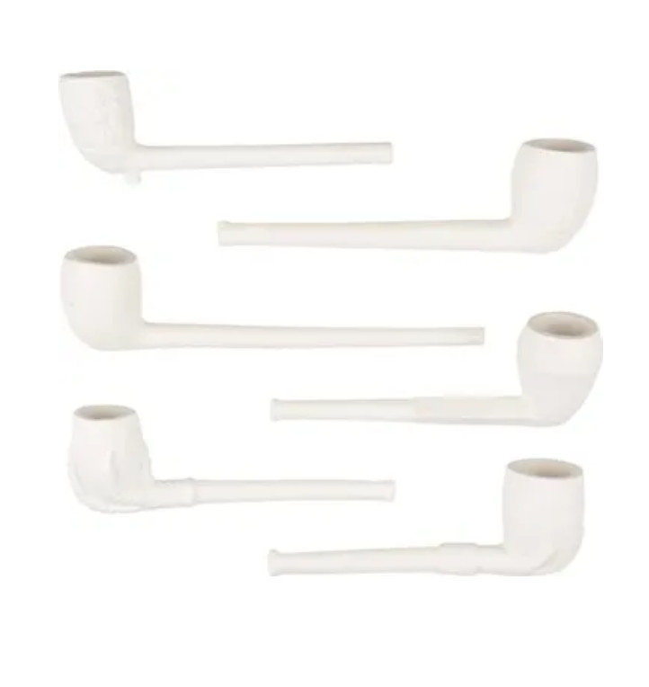 Assorted Clay Pipes