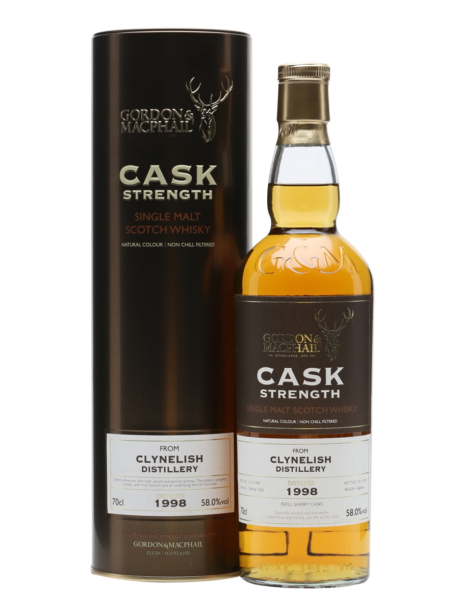 Clynelish 1998 15 Year Old - 58% Cask Strength (Gordon & MacPhail)