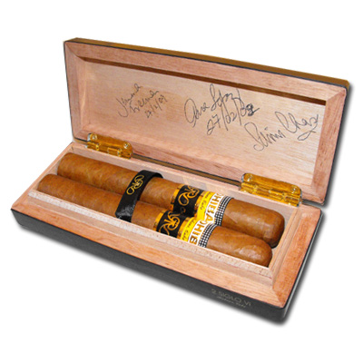 Cohiba Siglo VI Reserva case from Festival Gala dinner 2009