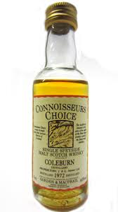 Coleburn 1972 Connoisseurs Choice Miniature - 5cl 40%