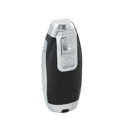Colibri Boss II (Jet Lighter) - Black/Silver
