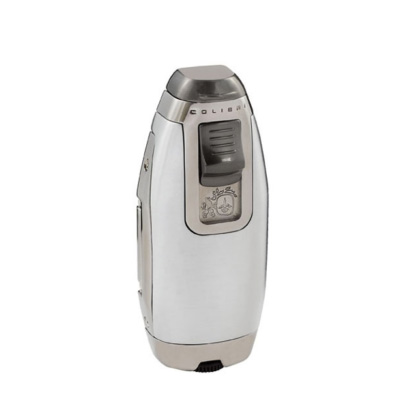 Colibri Boss II (Jet Lighter) - Silver/Gunmetal
