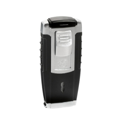 Colibri Cipher (Jet Lighter) - Black/Silver