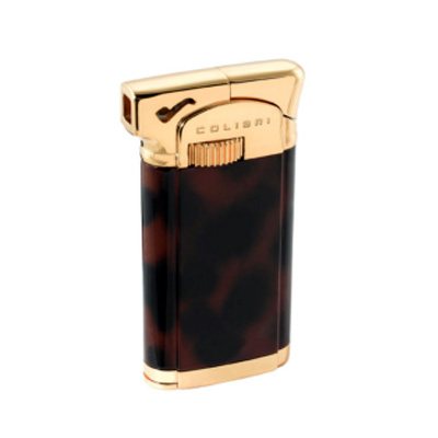 Colibri Connaught II (Pipe Lighter) - Tortoiseshell/Gold