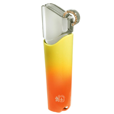 Colibri Cosmopolitan (Jet Lighter) - Yellow/Orange