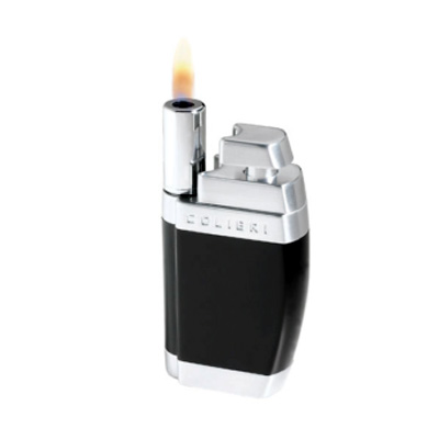 Colibri Flexion (Pipe Lighter) - Black/Silver