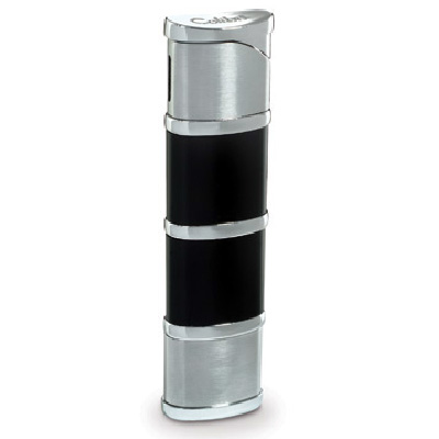 Colibri Ladies Reactor Lighter - Black/Chrome