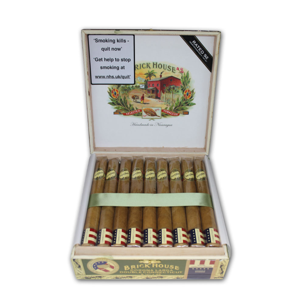 Brick House Double Connecticut Corona Larga Cigar - Box of 25