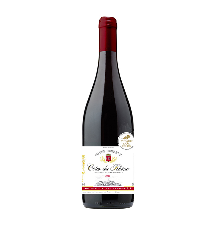 Cotes Du Rhone Cuvee Reserve Wine 75cl 13.5