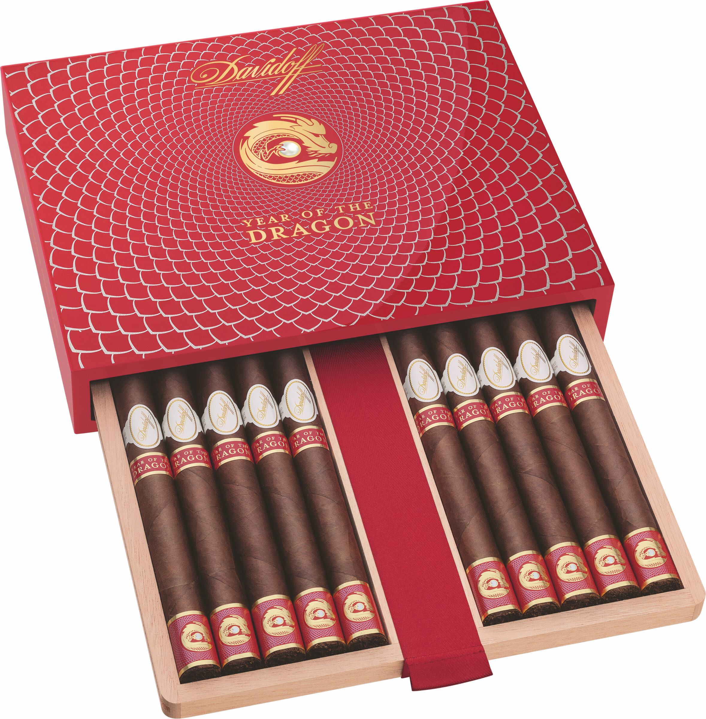 Davidoff Year of the Dragon Limited Edition 2024 Cigar Box of 10