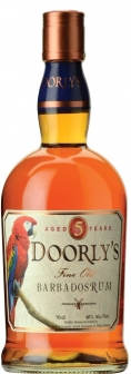 Doorlys Barbados 5 Year Old Rum - 70cl 40%