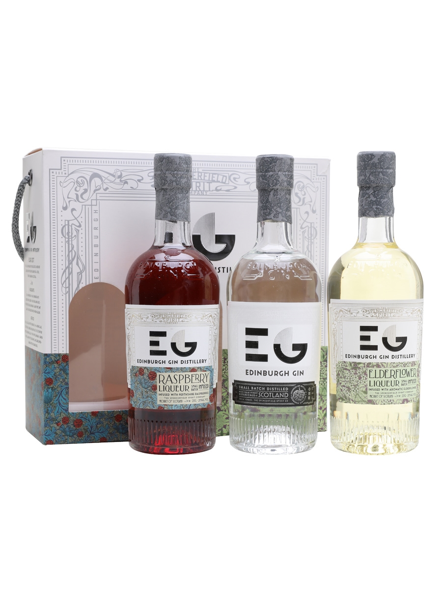 Edinburgh Gin Gift Pack 3x20cl