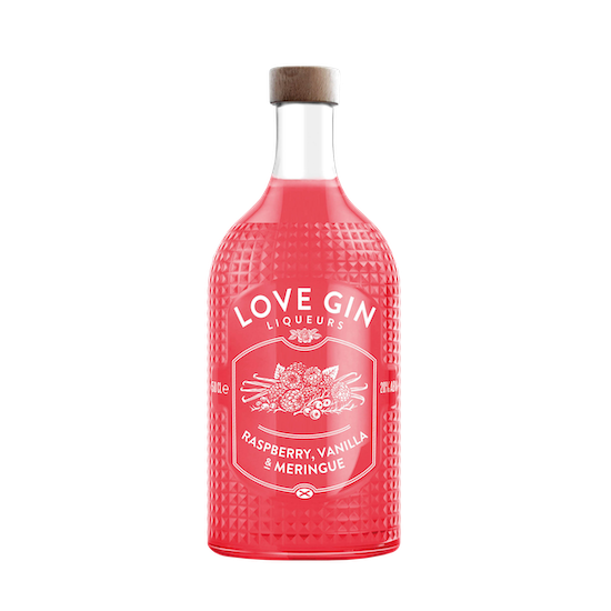 Eden Mill Love Raspberry, Vanilla and Meringue Gin Liqueur - 70cl 20%