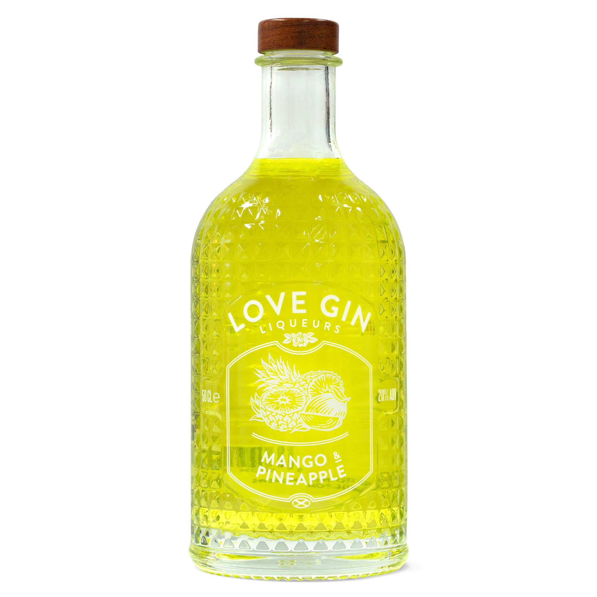 Eden Mill Love Mango and Pineapple Gin Liqueur - 50cl 20%