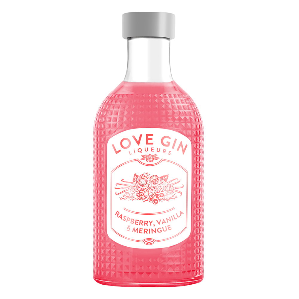 Eden Mill Love Raspberry, Vanilla and Meringue Gin Liqueur 70cl 20