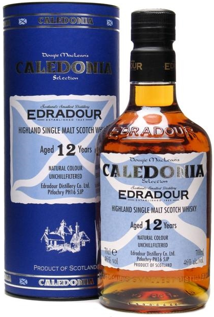 Edradour 12 Year Old Caledonia - 46% 70cl