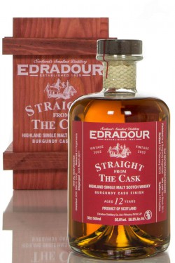 Edradour 2002 Cask Strength Burgundy Finish 50cl, 58.1%