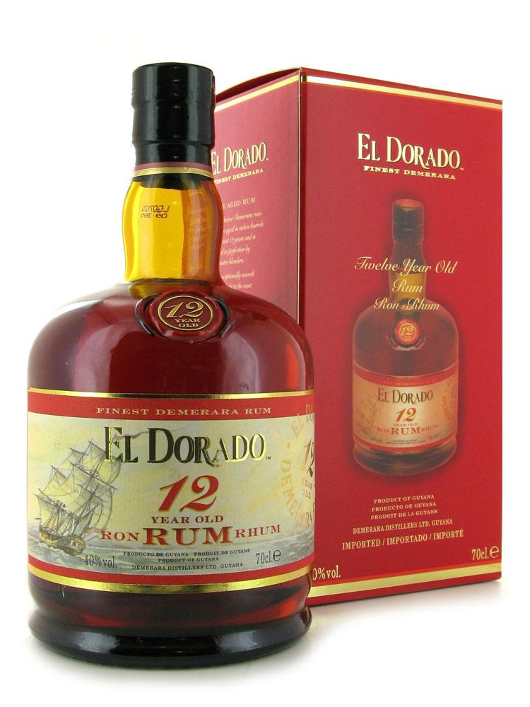 El Dorado 12 Year Old Rum - 70cl 40%