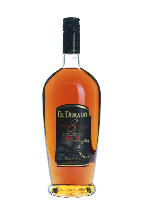 El Dorado 8 Year Old Rum - 70cl 40%