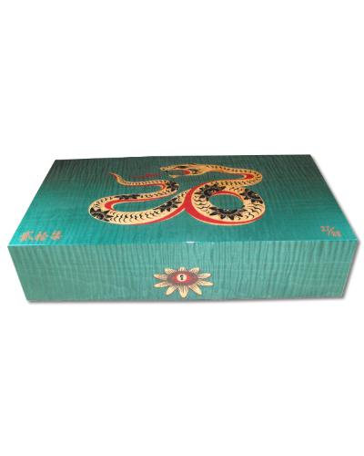 Elie Bleu Humidor - Year of the Snake - Green - No 27/88