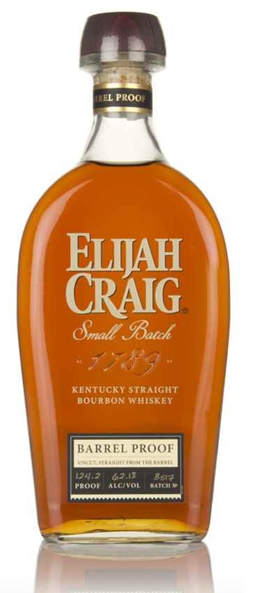 Elijah Craig Small Batch Barrel Proof Kentucky Straight Bourbon Whisky - 70cl 62