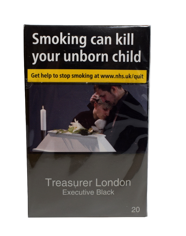 Treasurer London - Executive Black - 10 packs of 20 cigarettes (200)