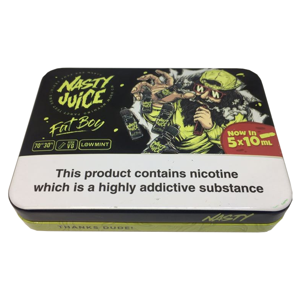 Nasty Juice Fat Boy Vape E-Liquid - 5 x 10ml 3mg