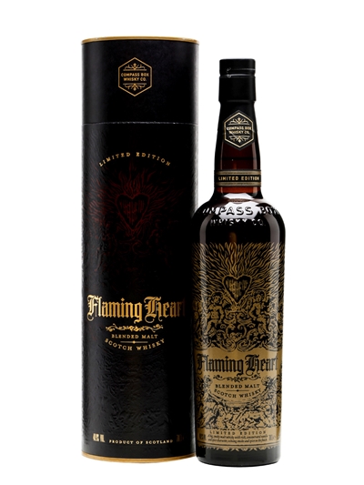 Compass Box Flaming Heart 15th Anniversary Limited Edition Whisky - 70cl, 48.9%