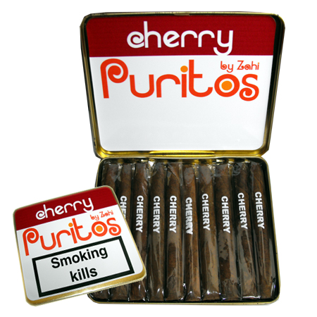 Flavoured Puritos - Cherry - Tin of 10