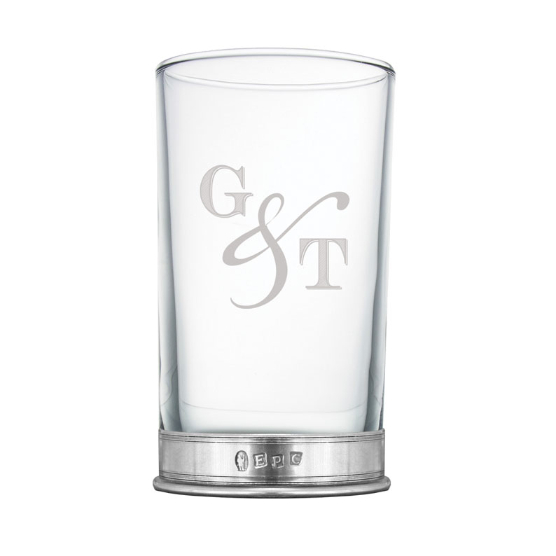 G&T 8 3/4oz Single Gin Hiball Glass - BAR205